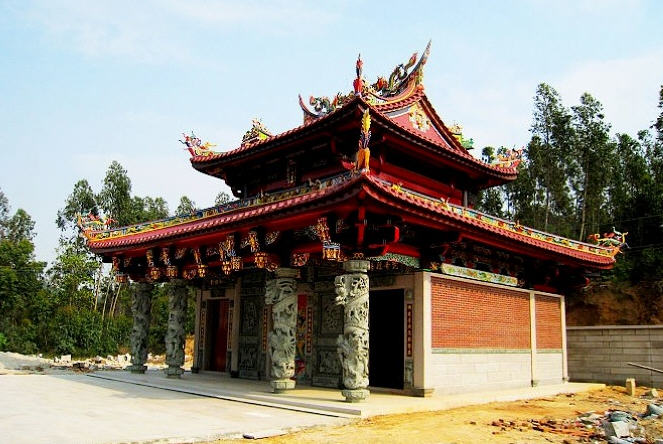 翔安內厝鎮后垵村東北部小盈嶺西南坡[盈嶺宮](盈嶺大士寺) - 保生大帝 (2)_翔安內厝鎮后垵村東北部小盈嶺西南坡盈嶺宮(盈嶺大士寺)-保生大帝