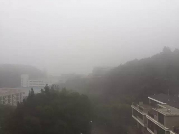 騰云駕霧、雷電大雨，廈門又被屏蔽了，還有一個寒潮正在路上......