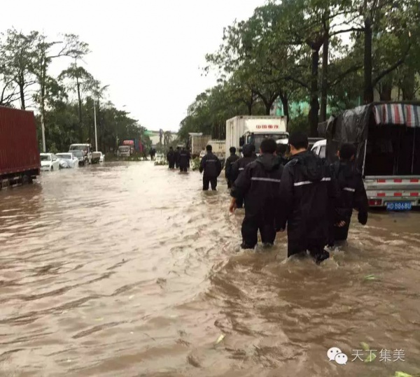 臺(tái)風(fēng)中不能被遺忘的畫面，看一次感動(dòng)一次！