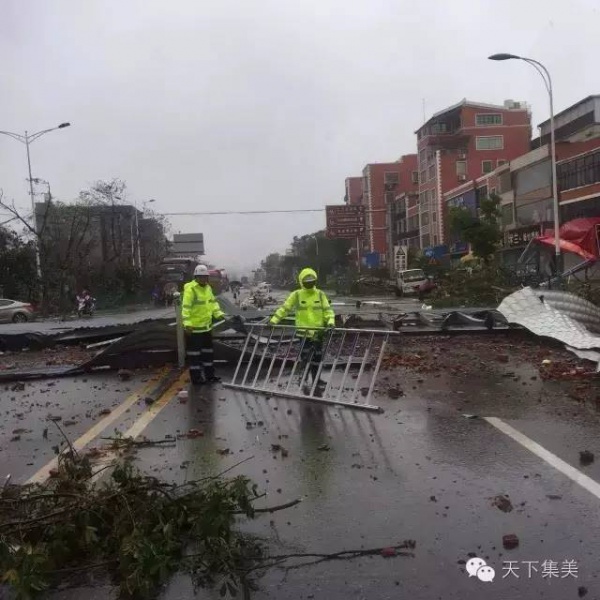 大量獨家航拍：超強臺風(fēng)“莫蘭蒂”過境后，集美12小時震撼實景……