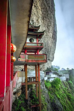 元旦去哪丨集美周邊走起來，中國南方最美“懸空寺”！