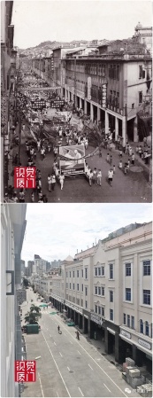 55組廈門中山路今昔對比，驚艷了整整80年，越看越感動