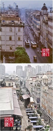 55組廈門中山路今昔對比，驚艷了整整80年，越看越感動