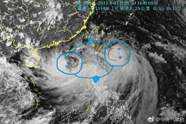 緊急擴散！“納沙”“海棠”或一天內登陸福建中南部，暴雨疊加請高度重視！