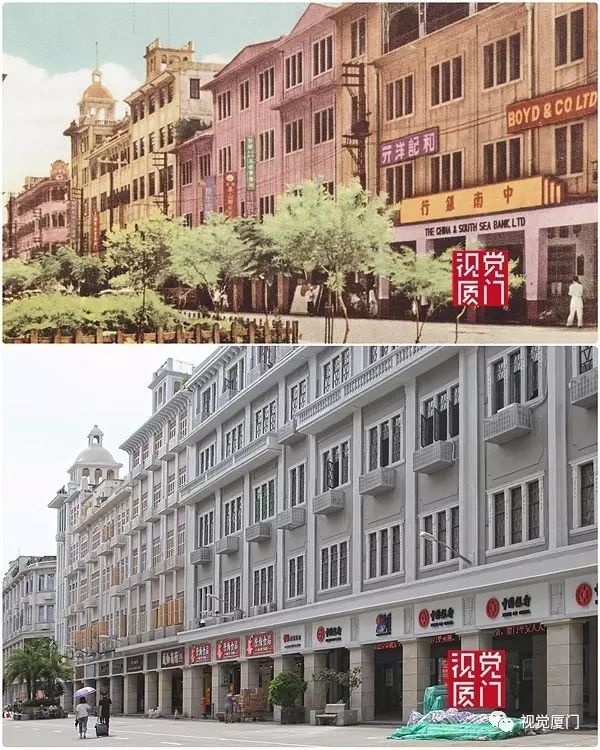 55組廈門中山路今昔對比，驚艷了整整80年，越看越感動